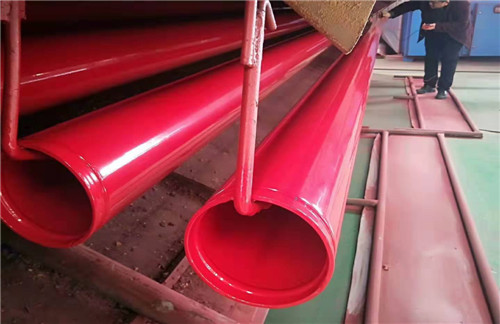 紅色消防用DN600涂塑復合鋼管